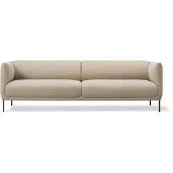 Fredericia Konami Sofa 2,5-Sitzer, schwarz / loop 42