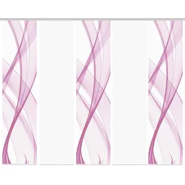 Vision S Schiebevorhang ¦ rosa/pink ¦ Synthetik ¦ Maße (cm): B: 60 H: 260
