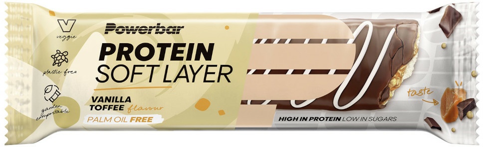 POWERBAR Proteinriegel Soft Layer - Vanilla Toffee 40g