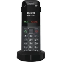 Gigaset Comfort 600 SIM Dark Silver Telefon, - Schwarz/Grau