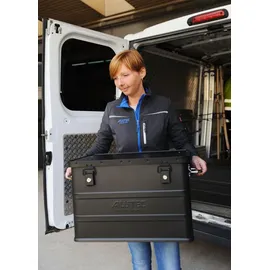 ALUTEC München Alubox Aluminium 575 x 385 x 270 mm schwarz abschließbar