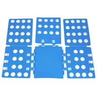 Intirilife Faltbrett Kleiderfalthilfe in Blau | Gr.: onesize
