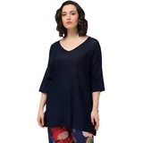 Ulla Popken Oversized-Pullover Schwarz 58/60