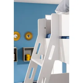 Paidi Spielbett Tiago 90 x 200 cm Holznachbildung weiß