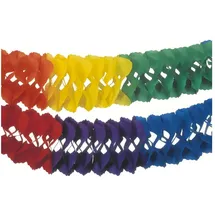 Papstar Großraumgirlande Papier Ø 25 cm 10 m Rainbow