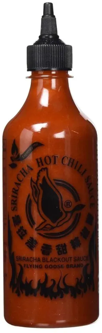 Flying Goose Sriracha Chilisauce Blackout 455ml