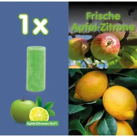 Abfluss-Fee Verschlussstopfen weiß/chrom mit Duftstein | Gr.: onesize
