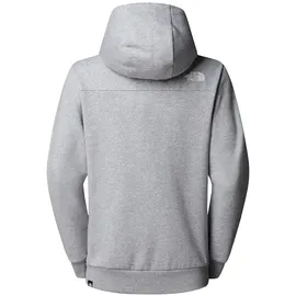 The North Face Hoodie Silber L