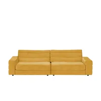 pop Big Sofa Scarlatti ¦ gelb ¦ Maße (cm): B: 296 H: 83 T: 125