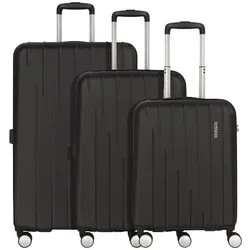 American Tourister Skynex 4-Rollen Kofferset 3tlg. black