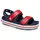 Crocs Crocband Cruiser Sandal K für Kinder Sandalen Navy/Varsity Red, 23/24