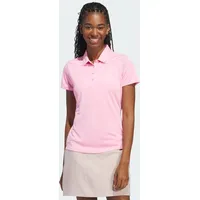 Adidas Solid Performance Short Sleeve Poloshirt Light Pink XS