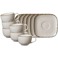 Ritzenhoff & Breker Kaffeetasse Casa 0,2 l Beige 6 St.