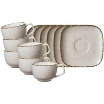Ritzenhoff & Breker Kaffeetasse Casa 0,2 l Beige 6 St.