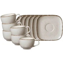 Ritzenhoff & Breker Kaffeetasse Casa 0,2 l Beige 6 St.