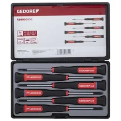 R38005906 2K-Elektronikschraubendreher-Satz PH+SL 6-teilig - rot