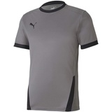 Puma Unisex Teamgoal 23 Jersey Jr T shirt, Steel Gray-puma Black, 140 EU
