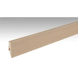 MEISTER Fussleiste Profil 3 PK Eiche cremeweiss Nature 1284