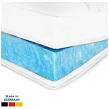 AM Qualitätsmatratzen ClimaFlex Summer Matratzenauflage 180 x 190 cm weiß
