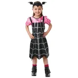 Rubie ́s Vampir-Kostüm Disney's Vampirina - Fledermaus Kleid Kinderkostüm, Süßes Kostüm der kleinen Vampirin aus der Animationsserie schwarz 98