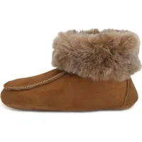 Lammfell Hausschuhe - IBIZA COGNAC - Schuhgröße: EUR 39 - 39