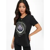 Only T-Shirt - Lila,Schwarz,Weiß,Grau,Grün - XS