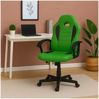 Hti-Living HTI-Living, Schreibtischstuhl Junior höhenverstellbar ergonomischer Drehstuhl Grün