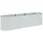 vidaXL Garten-Hochbeet verzinkter Stahl 320 x 80 x 81 cm Silber
