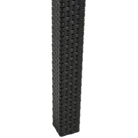 PROGARDEN Prince Gartentisch 150 x 90 x 72 cm anthrazit
