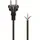 goobay Schutzkontaktkabel nk 116 S-200, 2 m, schwarz - Goobay