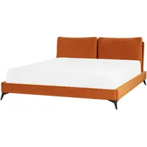 Beliani Melle 180 x 200 cm Orange