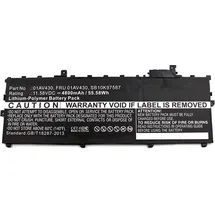 CoreParts MBXLE-BA0145 Notebook-Ersatzteil Akku (1 Zelle, 4650 mAh), Notebook Akku, Schwarz