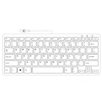 R-Go Tools Compact Tastatur UK weiß RGOECUKW