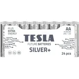 TESLA Silver Alkaline battery AA LR06 "AA" (24 pcs.)