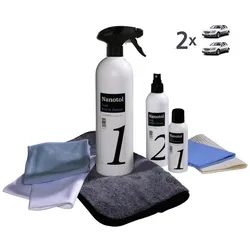 Nanotol Nanoversiegelung-Set, für 2 KFZ, 1,375 l