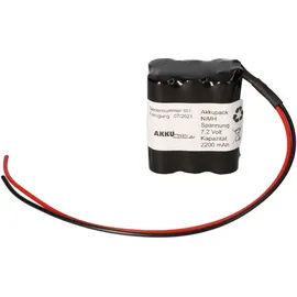 Akkuman Akku für Notleuchten AA 2200 mAh 1 St.