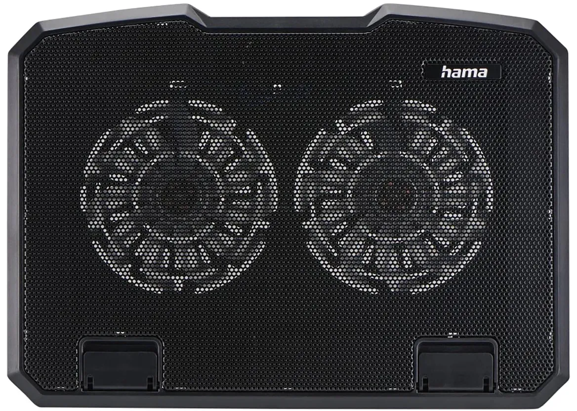 HAMA Notebookkühler 126806 Black Metal