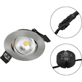 EVN S061302 S061302 LED-Einbauleuchte LED 6W Edelstahl