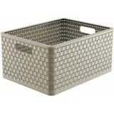 Rotho Aufbewahrungskorb Country 43 x 33 x 22 cm braun