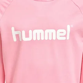 hummel GO Baumwoll Logo Hoodie Kinder cotton candy 176