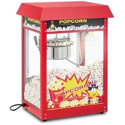 Popcornmaschine - 1600 W - 5 kg/h - rot - Royal Catering RCPR-16E