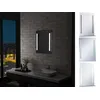 Badezimmer-Wandspiegel mit LED und Ablage 50×70 cm