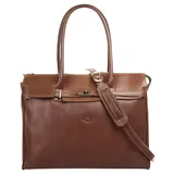 Piké Shopper echt Leder, Made in Italy braun | Braun