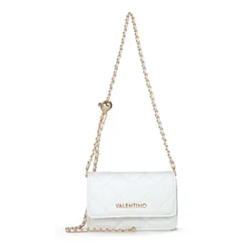 Valentino Ocarina Flap Bag Polyurethan Bianco