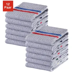 Tennissocken GO IN, Herren, Gr. 31-34, grau, Obermaterial: 60% Baumwolle, 39% Polyester, 1% Elasthan, geringelt, uni, Socken Multipacks Socken Socken-Set Sportbekleidung Sportsocken Tennissocken Unterwäsche, mit Frottee