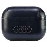 Audi Leder Big Logo AirPods Pro 2 Hülle schwarz/schwarz AU-APP2-GT/D3-BK