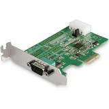 Startech StarTech.com 1 Port Serielle PCI Express RS232 Adapter Karte - PCIe RS232 Kontroller Karte - PCIe zu Seriell DB9 - 16950 UART - Niedrigprofil-Erweiterungskarte - Windows & Linux (PEX1S953LP)