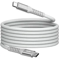Verbatim Sync&Charge 60W 120cm USB-C/USB-C Magnetic grau 31850