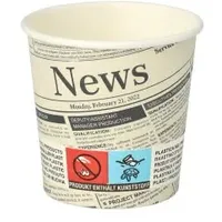 Papstar Pappbecher 0,1 l Weiß 1000 St.