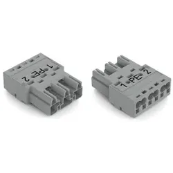 Wago 770-253/062-000 Stecker, 3-polig, Kod. B, grau 770253062000 - 100 Stück